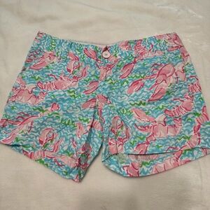 Lilly Pulitzer Callahan Shorts in Lobstah Roll Size